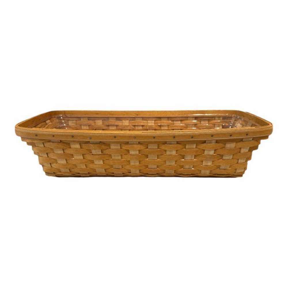 Longaberger Extra Long Rectangle Basket with Liner